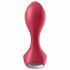 Satisfyer Backdoor Lover - punjivi, vodootporni analni vibrator (crveni) 