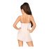 Penthouse Casual Seduction - spavaćica s mašnom i tangama (bijela)  - L/XL