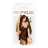 Penthouse Sweet Beast - ružičasti babydoll set (crni) - M/L