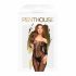 Penthouse Dreamy Diva - cik-cak karmen kombinezon (crni)  - XL