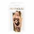 Penthouse Hot Nightfall - cik-cak otvoreni mrežasti set (crni) 