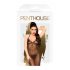 / Penthouse Love on Fire - svjetlucavi prozirni kombinezon s tangama (crni)  - M/L