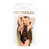 Penthouse Toxic Powder - bodi od čipke s trakom oko vrata (crni)  - M/L