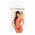 Penthouse Body Search - otvoreni mrežasti kombinezon (crveni) 