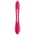 Satisfyer Elastic Joy - fleksibilni parni vibrator s akumulatorom (crveni)