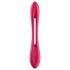 Satisfyer Elastic Joy - fleksibilni parni vibrator s akumulatorom (crveni)