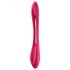 Satisfyer Elastic Joy - fleksibilni parni vibrator s akumulatorom (crveni)