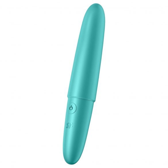 Satisfyer Ultra Power Bullet 6 - punjivi, vodootporni vibrator (tirkizna) 