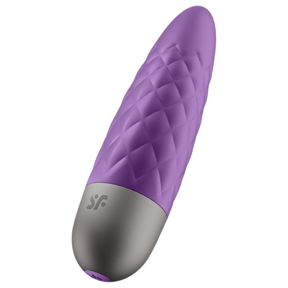 Satisfyer Ultra Power Bullet 5 - punjivi vodootporni vibrator (ljubičasti) 