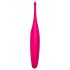 Satisfyer Twirling Fun - punjivi vodootporni vibrator za klitoris (magenta)