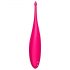 Satisfyer Twirling Fun - punjivi vodootporni vibrator za klitoris (magenta)