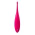 Satisfyer Twirling Fun - punjivi, vodootporni vibrator za klitor (magenta) 