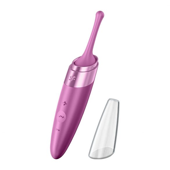 Satisfyer Twirling Delight - punjivi, vodootporni vibrator za klitoris (ljubičasti) 