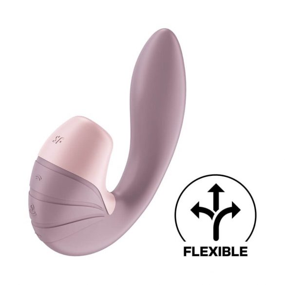 Satisfyer Supernova - bežični, zračni vibrator 2u1 (ružičasti) 