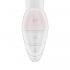 Satisfyer Supernova - bežični, zračni vibrator 2u1 (bijeli) 