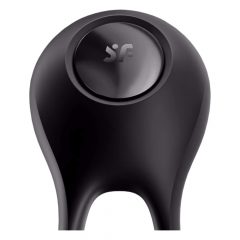   Satisfyer Majestic Duo - vodootporni prsten za penis na baterije (crni)