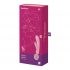 Satisfyer Triple Lover - G-točka i masažni vibrator (roza) 