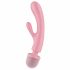 Satisfyer Triple Lover - G-točka i masažni vibrator (roza) 