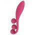 Satisfyer Tri Ball 1 - višenamjenski vibrator s punjivom baterijom (crveni)