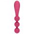 Satisfyer Tri Ball 1 - višenamjenski vibrator s punjivom baterijom (crveni)