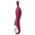 Satisfyer A-Mazing 1 - vibrator na baterije, A-točka (crveni) 