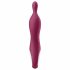 Satisfyer A-Mazing 1 - vibrator na baterije, A-točka (crveni) 