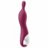 Satisfyer A-Mazing 1 - vibrator na baterije, A-točka (crveni) 