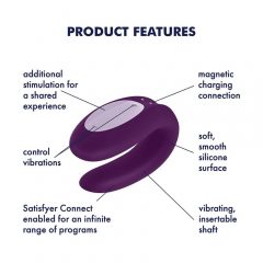   Satisfyer Partner Box 1 - punjivi set vibratora za pametne parove (2 dijela)