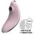 Satisfyer Vulva Lover 1 - akumulatorski klitoralni vibrator s valovima zraka (ljubičasti)