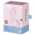 Satisfyer Vulva Lover 3 - akumulatorski stimulator klitorisa s valovima zraka (roza)