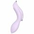 Satisfyer Curvy Trinity 2 - bežični vibrator Air Wave 2u1 (ljubičasti) 