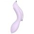 Satisfyer Curvy Trinity 2 - punjajući zračni 2u1 vibrator (ljubičasti)