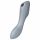 Satisfyer Curvy Trinity 3 - bežični vibrator Air Wave 2u1 (sivo) 