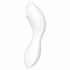 Satisfyer Curvy Trinity 5+ - pametni zračni val 2u1 vibrator (bijeli) 