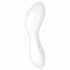 Satisfyer Curvy Trinity 5+ - pametni zračni val 2u1 vibrator (bijeli) 