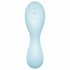 Satisfyer Curvy Trinity 5+ - pametni zračni val 2u1 vibrator (plavi) 