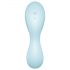 Satisfyer Curvy Trinity 5+ - pametni zračni 2 u 1 vibrator (plavi)