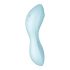 Satisfyer Curvy Trinity 5+ - pametni zračni val 2u1 vibrator (plavi) 