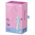 Satisfyer Curvy Trinity 5+ - pametan 2u1 vibrator (plavi)