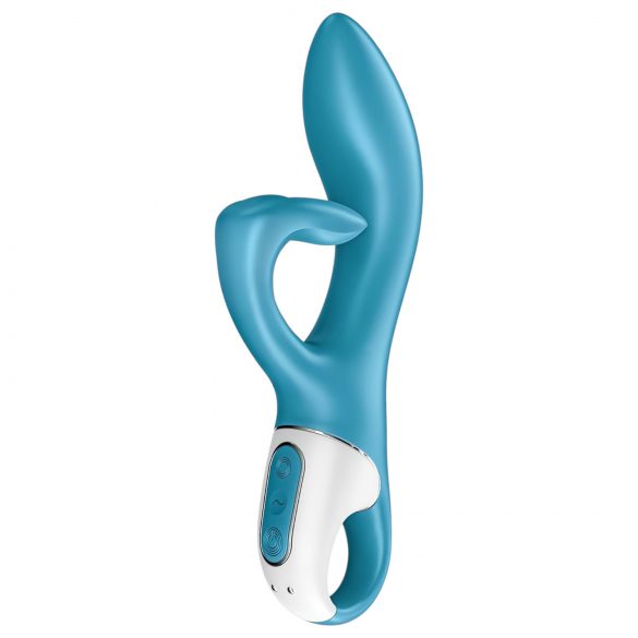 Satisfyer Embrace Me - akumulatorski vibrator s rukohvatom za klitoris (tirkizni)