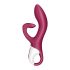 Satisfyer Embrace Me - punjivi vibrator za klitoris (crveni) 