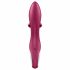 Satisfyer Embrace Me - punjivi vibrator za klitoris (crveni) 