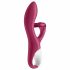 Satisfyer Embrace Me - punjivi vibrator za klitoris (crveni) 