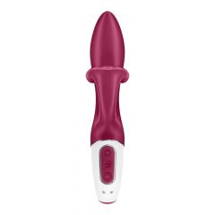 Satisfyer Embrace Me - punjivi vibrator za klitoris (crveni)