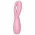 Satisfyer Threesome 3 - akumulatorski klitoralni vibrator (ružičasti)