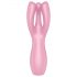 Satisfyer Threesome 3 - akumulatorski klitoralni vibrator (ružičasti)