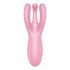 Satisfyer Threesome 4 - pametni, punjivi vibrator za klitoris (ružičasti) 