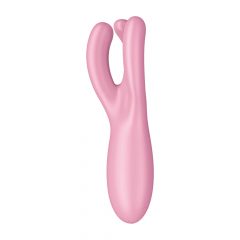   Satisfyer Threesome 4 - pametni, punjivi vibrator za klitoris (ružičasti)