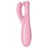 Satisfyer Threesome 4 - pametni klitorisni vibrator (ružičasti)