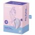 Satisfyer Pearl Diver - klitoralni vibrator na baterije, zračni valovi (ljubičasti) 